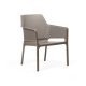 Finish Net Armchair (Plastic) tortora