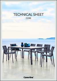 Core Dining Table Data Sheet