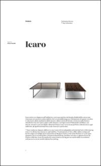 Icaro Coffee Table Data Sheet