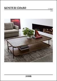 Koster 150x80 Coffee Table Data Sheet