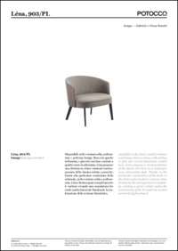 Lena Lounge Chair Data Sheet