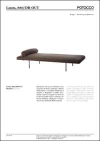 Loom Daybed Data Sheet