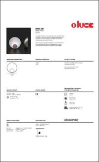 Siro Table Lamp Data Sheet